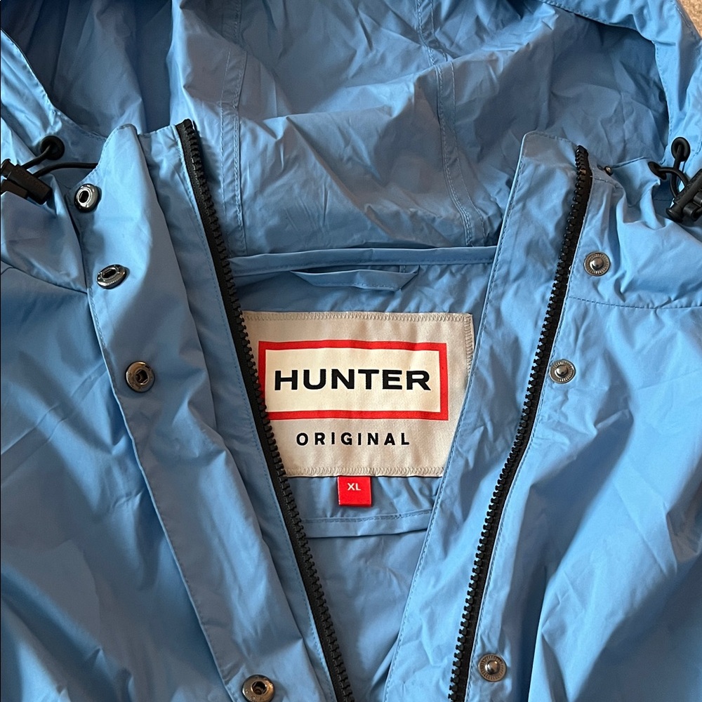 Hunter Original Lightweight Packable Raincoat Jac… - image 5